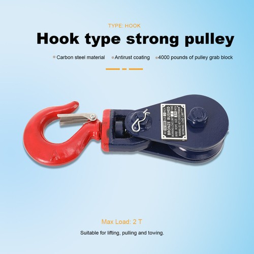 Heavy duty winch snatch - 2t,