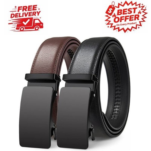 Automatic buckle belt for men - automatic,