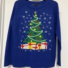LOL Christmas Sweater Blue