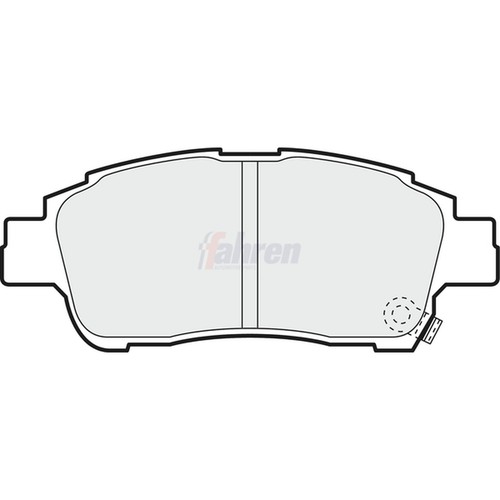 Brake pads set - set, toyota