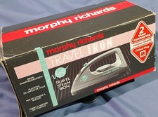 Morphy Richards Travel Steam Iron Low Watt 600W for Caravan Holiday Model 41500