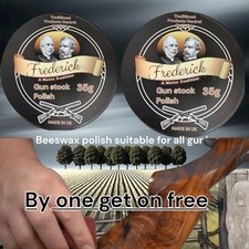Gun Stock Beeswax Polish 70ml Wax - Revives Protects Shines Rifles Wood Fredrick