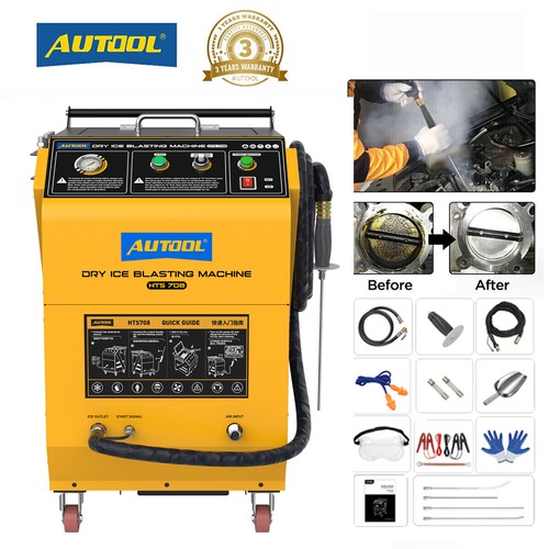 Dry ice blaster cleaner - ,