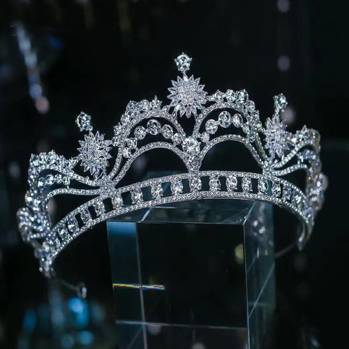 Princess crystal tiara - 1x,