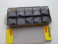 10 Sandvik cermet tips TPMR 16 03 08-53 5015 ( TPMR160308 160308 TPMR 322 finish