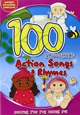 100 favourite action songs dvd - 100,