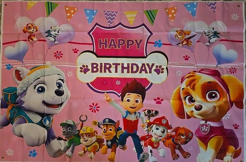 Paw patrol character - patrol, birthday