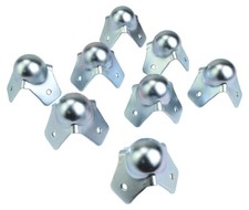 Small Ball Corner Zinc Plated