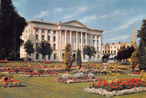 Topigraphical postcard queens - topigraphical,