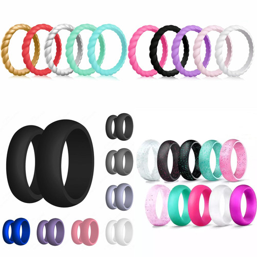 Silicone wedding band - silicone,