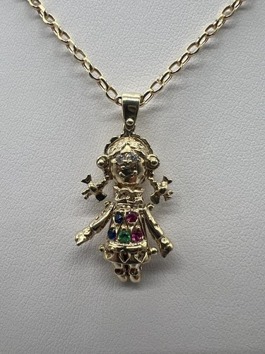 9ct gold multi gem - 9ct,