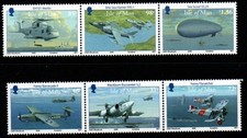ISLE OF MAN SG1473/8 2009 CENTENARY OF NAVAL AVIATION MNH