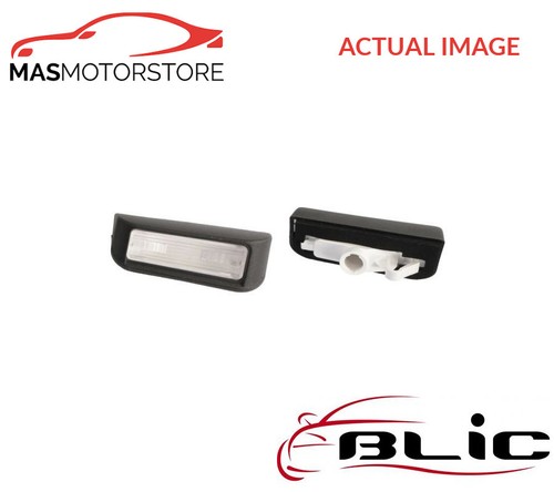 Licence plate light - light, blic