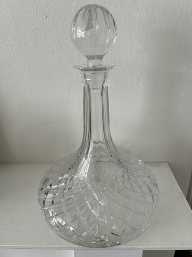 Antique crystal ships - antique,