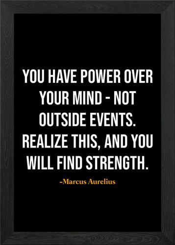 Marcus aurelius quotes framed - aurelius,