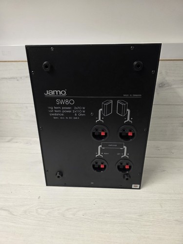 Jamo sub sw80 subwoofer 8ohm - sw80,