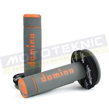Domino A020 Grey & Orange