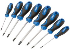 Draper 8 Piece Tamperproof Security Torx/Trx/Star Screwdriver/Driver Set, 34251