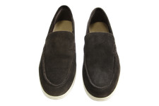 Men's Brown Suede Slip-On Loafers UK Size 8 