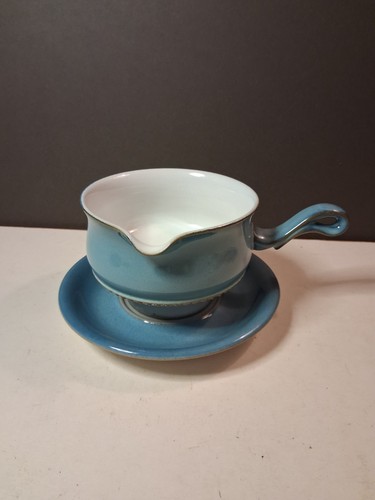 Denby castile blue gravy - , boat