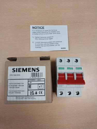 Siemens switch disconnector