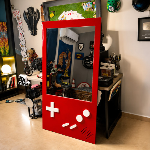 Retro gameboy mirror large - gameboy,