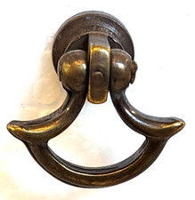 Brass axe Dutch drop handle
