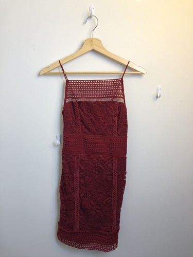 Uk6 topshop red burgundy - /,