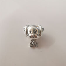 PANDORA Charm Pet Dog with Bones Jewelry Silver