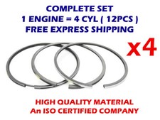 4cyl Piston rings set 77mm STD