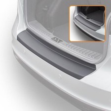 Travall Bumper Protector for Ford Focus (2014-2018) ABS Plastic Rear Guard Trim