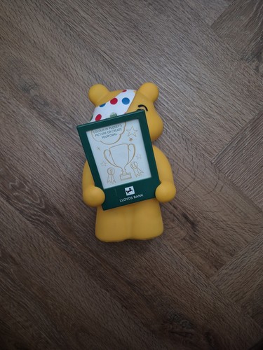 Lloyds bank pudsey bear money - bank,