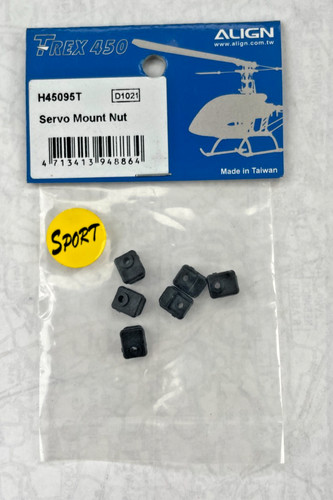 Align trex 450 servo mount - servo,