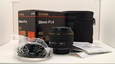 Sigma 30mm f1.4 EX DC HSM