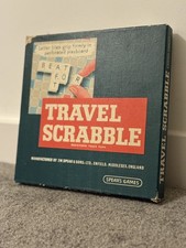Vintage Travel Scrabble Board