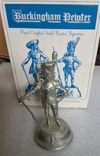 Chasseur La Garde Imperiale 1815 - Buckingham Pewter Boxed Figure 