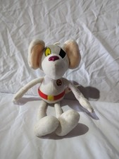 Vintage 2001 Danger Mouse Plush Soft Toy Golden Bear Products