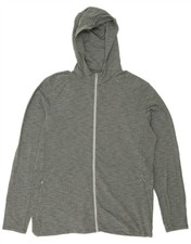 LULULEMON Mens Zip Hoodie Sweater XL Green CQ04