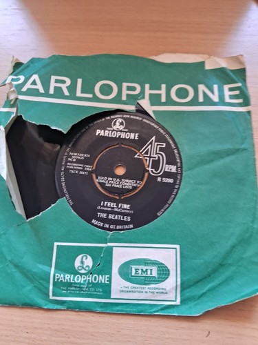Beatles feel fine vinly - fine, 45