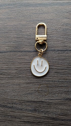 Smiley face enamel - face, bag