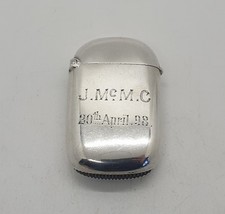 Sterling Silver Vesta Case