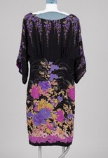 Monsoon 100% Silk Dress UK 16