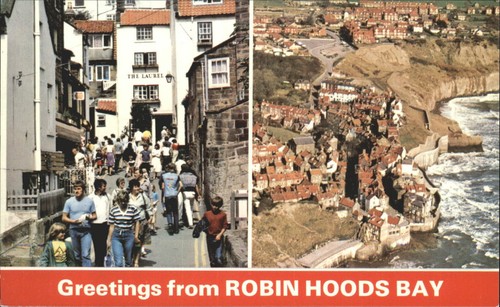Dennis postcard robin hoods - postcard,