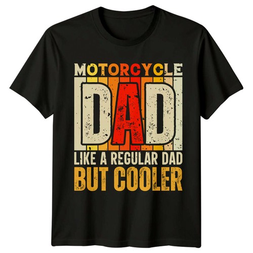 Motorcycle dad like regular - dad,