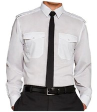New Mens Pilot Shirt Formal