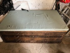 Beautiful 4 Drawer Plan Chest Architects Drawers 