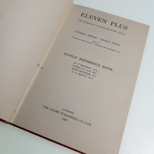 Eleven Plus George Noyle 1957 Hardback Book