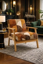 Upholstered Mid-Century Retro
