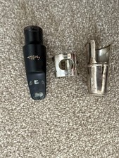 Gottsu | Sepia Tone V Alto Saxophone Mouthpiece with metal ligature & cover case