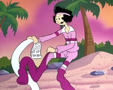 Olive Oyl Popeye and Son Production Cel Signed Hanna Barbera Rare